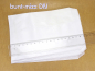 Preview: 25 Tüten weiß, Papiertüten leicht transparent