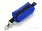 Mobile Preview: Schlüsselanhänger Minitasche royal BLAU royalblau, boxybag, handmade BuntMixxDESIGN