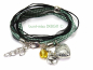 Preview: Wickelarmband grün-weiß schwarz Armband Trachtenschmuck, bavarian style bracelet