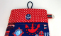 Preview: eReader Hülle mit Extrafach, maritim blau weiß rot, für Reader oder mini Tablet, by BuntMixxDESIGN