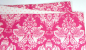 Mobile Preview: Loop Schlauchschal weiß rosa rot, romantisch, handmade bunt-mixx-DESIGN