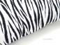 Mobile Preview: Türstopper ZEBRA Animalprint schwarz weiß black & white, bunt-mixx-DESIGN