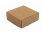 Preview: 10 Schachteln Geschenkbox Gr.L Faltschachteln 9,5x9,5x3,5 cm Kraftpapier Karton, Adventskalender DIY
