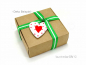 Mobile Preview: 10 Schachteln Geschenkbox, Gr. M Faltschachteln 7x7x3 cm Kraftpapier Karton, Hochzeit Gastgeschenk Adventskalender DIY