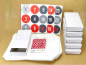 Mobile Preview: Adventskalender Kraftpapier Tüten weiß Schachteln Zahlen Twine