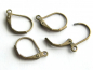 Mobile Preview: 10 Stück Klappbrisur bronze Brisuren DIY Ohrringe Schmuck