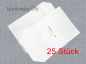 Mobile Preview: 25 Kraftpapier Tüten Bodenbeutel groß 17x26 cm weiß
