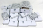 Preview: Adventskalender - 24 + 2 Schachteln EISKRISTALL grau weiss, Geschenkschachtel