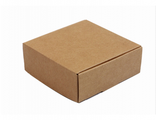 Schachteln Geschenkbox Gr.L Faltschachteln 9,5x9,5x3,5 cm Kraftpapier Karton, Adventskalender DIY