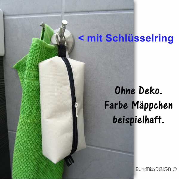 Stiftemäppchen, Federmäppchen GELB, Universaltasche, Schlamper, Kastenform, boxy bag, by BuntMixxDesign