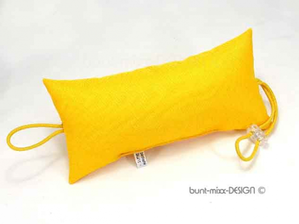 Türstopper gelb sonnengelb, Türpuffer für Klinke, Outdoorstoff, Einweihungsparty Haus Wohnung, handmade by BuntMixxDESIGN